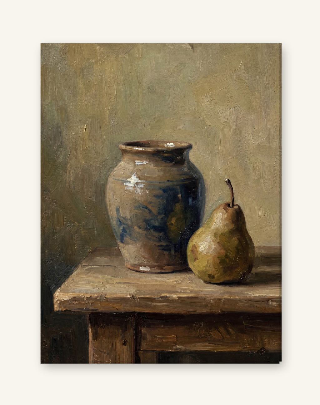 Still — full-bleed gallery-wrapped canvas, NOLTRIO
