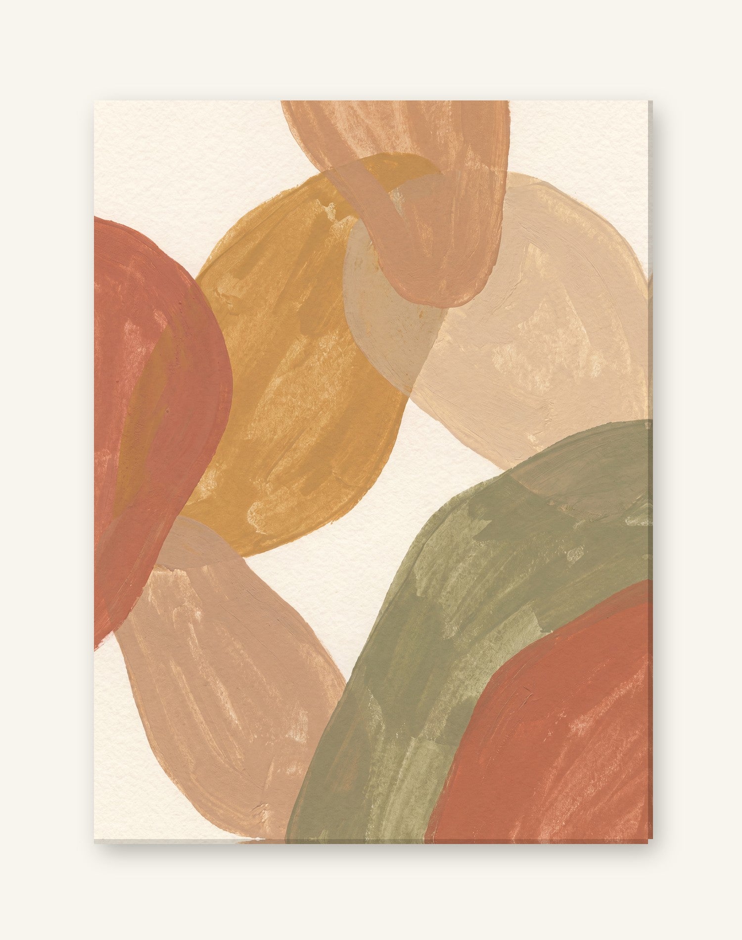 Clay — full-bleed gallery-wrapped canvas, NOLTRIO