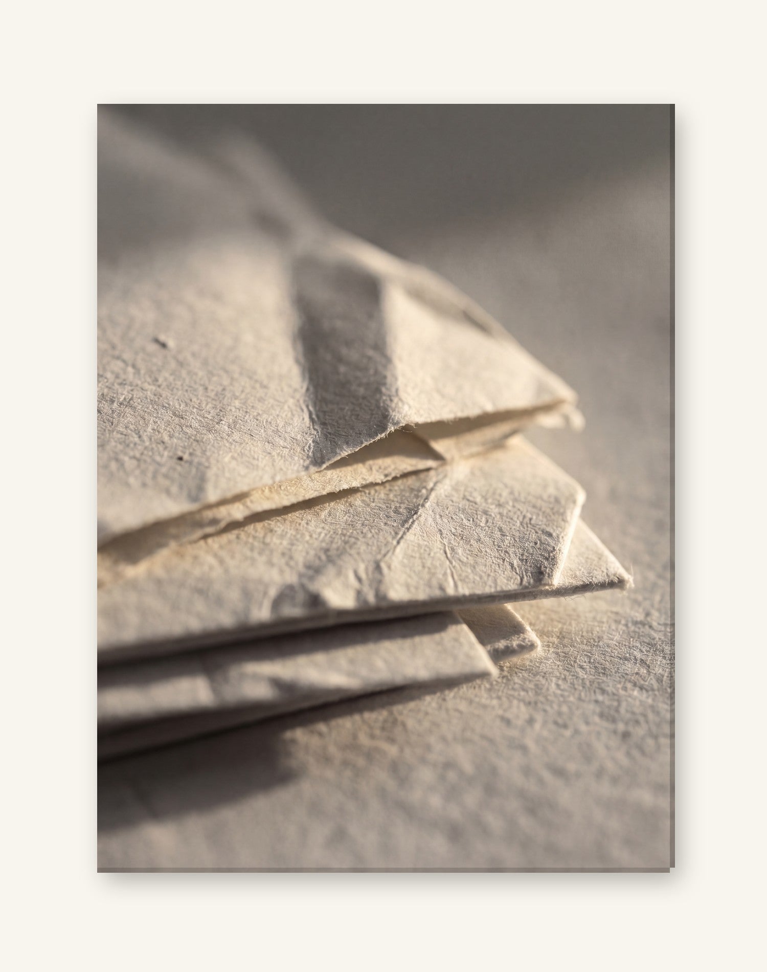 Pli — full-bleed gallery-wrapped canvas, NOLTRIO